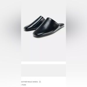 Zara mule shoes. size 39. very good condition worn once.